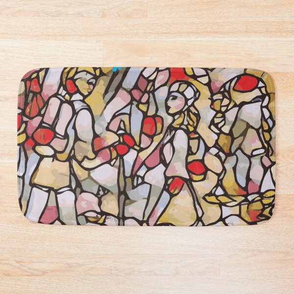 Item preview, Stained Glass Mountain Park, TeresaTown at Redbubble 2020 designed and sold by Mark Stansberry.