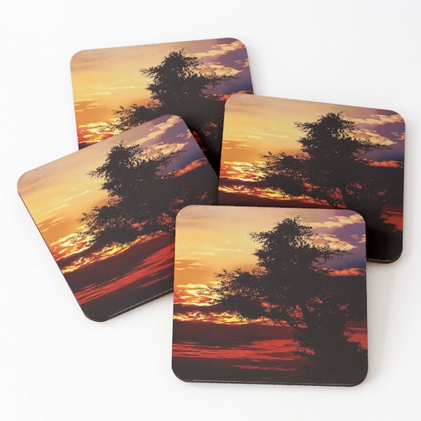 Item preview, Tree in the sunset glow designed and sold by harietteh.