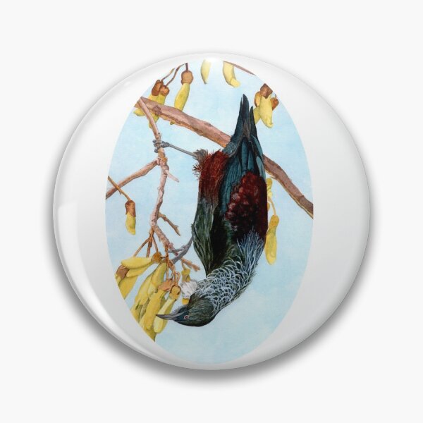 Item preview, Tui in a Kowhai Tree designed and sold by AuntieBetty.