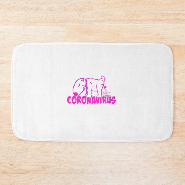 Item preview, DOG PEEING ON CORONAVIRUS COVID-19 PINK CHINESE FLU 2020 designed and sold by Nextlevellife.