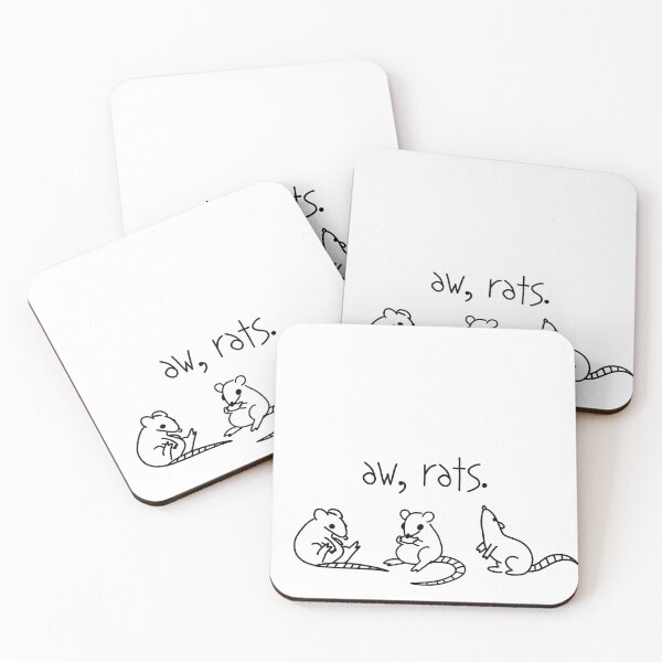 Item preview, Aw, Rats - Trio of Cute Rats designed and sold by picadillyprints.