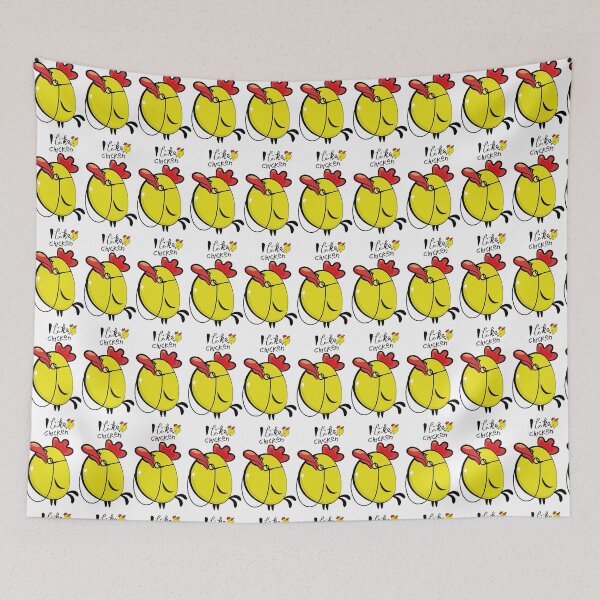 Item preview, I like chicken t-shirt | chicken funny saying t-shirt  designed and sold by KARTICK DUTTA.