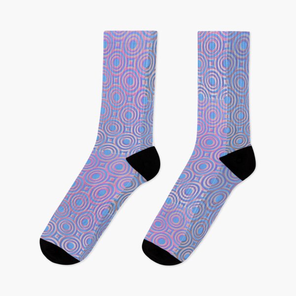 Item preview, Patterns, Blocked 'Circles' - Blue/pink shifted. designed and sold by timothybeighton.