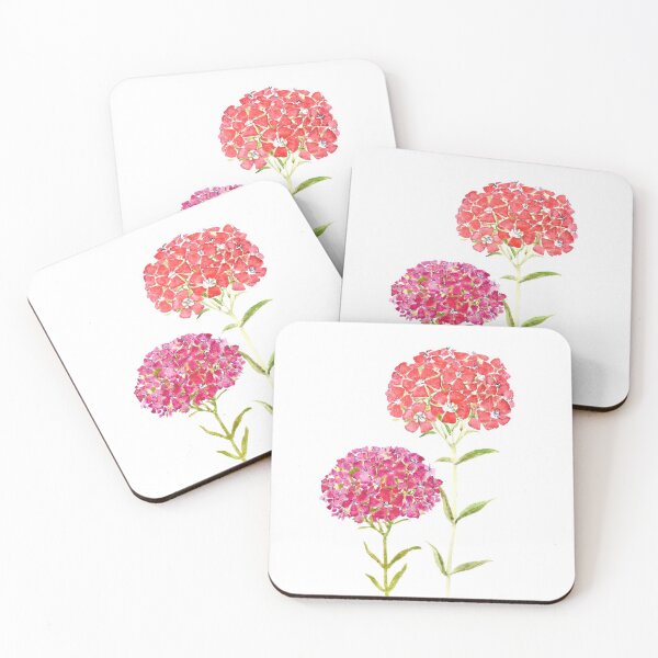 Item preview,  red pink purple Sweet William flower designed and sold by ColorandColor.