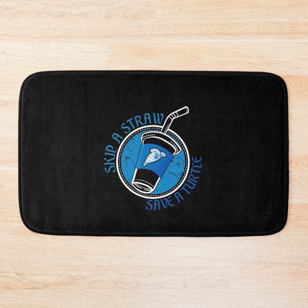 Item preview, Skip A Straw Save A Turtle Ocean Lover designed and sold by Captain Mood.