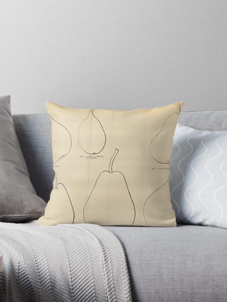 Aperçu 1 sur 4. Coussin avec l'œuvre Flore des serres et des... créée et vendue par Rodeoclash.