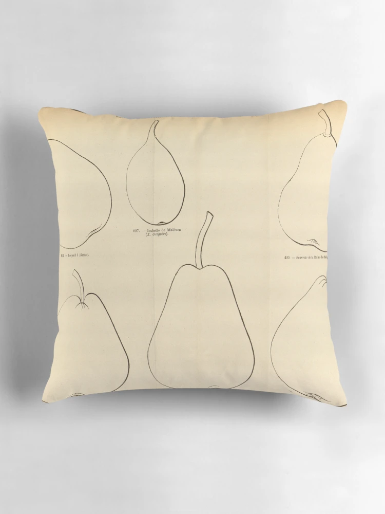 Aperçu 3 sur 4. Coussin avec l'œuvre Flore des serres et des... créée et vendue par Rodeoclash.