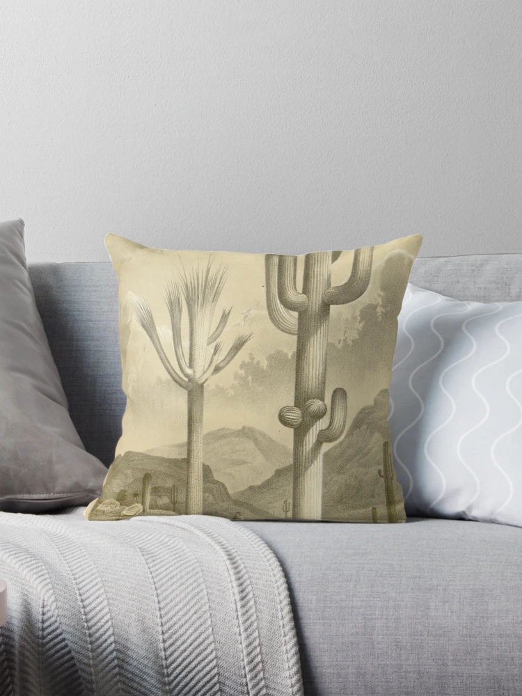 Aperçu 1 sur 4. Coussin avec l'œuvre Flore des serres et des... créée et vendue par Rodeoclash.