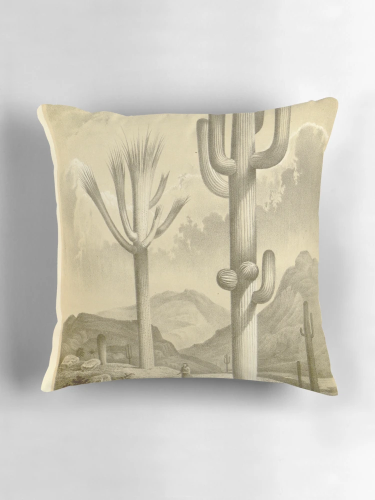 Aperçu 3 sur 4. Coussin avec l'œuvre Flore des serres et des... créée et vendue par Rodeoclash.
