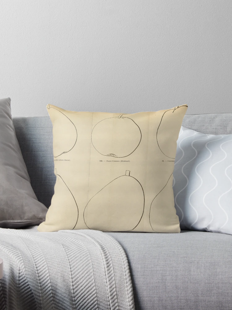 Aperçu 1 sur 4. Coussin avec l'œuvre Flore des serres et des... créée et vendue par Rodeoclash.