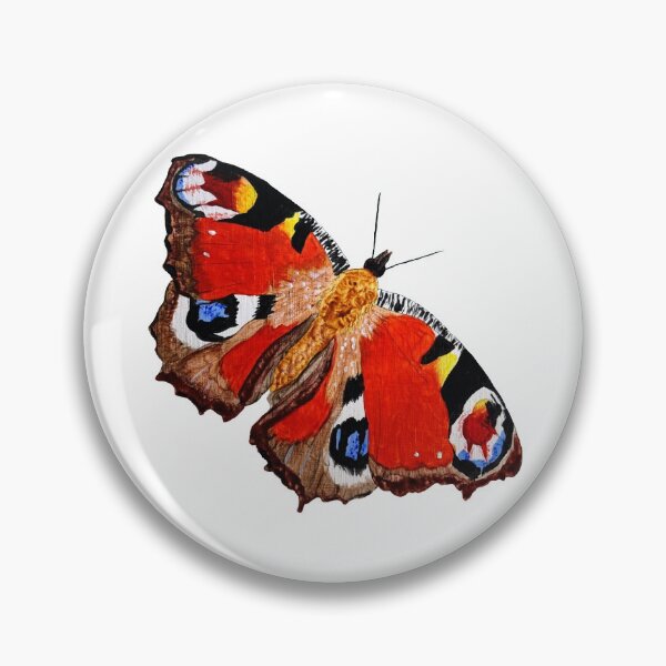 Item preview, Aglais io (European Peacock) Butterfly designed and sold by AuntieBetty.
