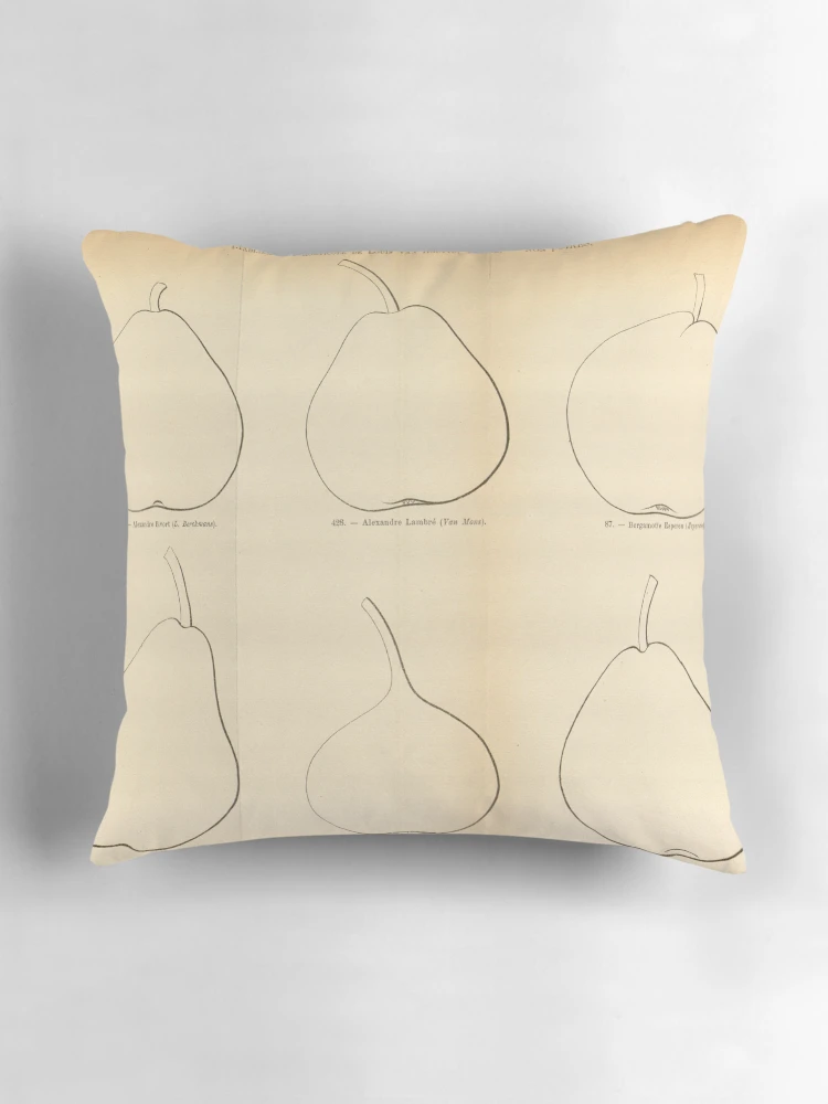 Aperçu 3 sur 4. Coussin avec l'œuvre Flore des serres et des... créée et vendue par Rodeoclash.