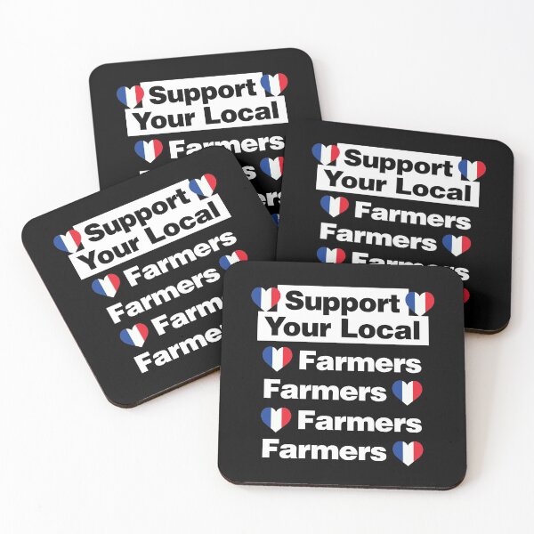 Item preview, Support Your Local French Farmers Love France designed and sold by elhefe.
