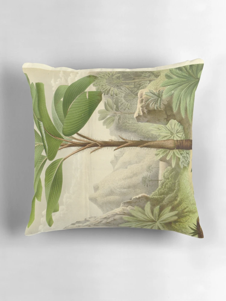 Aperçu 3 sur 4. Coussin avec l'œuvre Flore des serres et des... créée et vendue par Rodeoclash.
