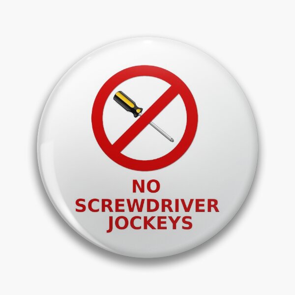 Item preview, NO screwdriver jockeys! designed and sold by timothybeighton.