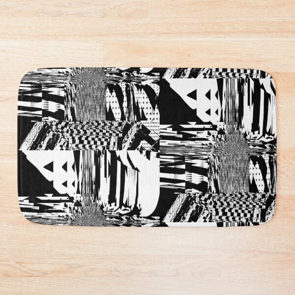 Item preview, Glitch black and white designed and sold by Ihrlaa.
