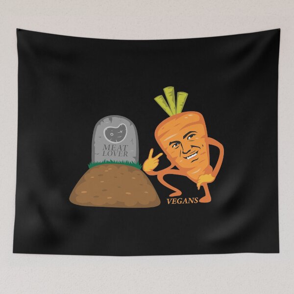 Item preview, meat lover burried by vegan meme designed and sold by FashionFuture.
