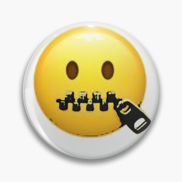 Item preview, 'Zipped- up' (emoji). designed and sold by timothybeighton.