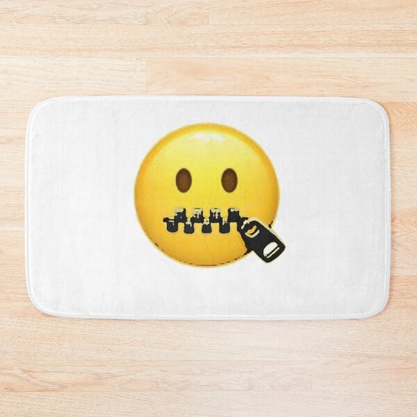 Item preview, 'Zipped- up' (emoji). designed and sold by timothybeighton.
