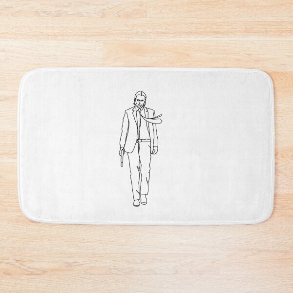 Item preview, John Wick Inspired Line Art designed and sold by Sticable.