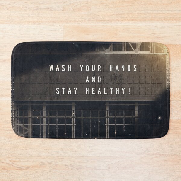 Item preview, Stay healthy! - Fight the Epidemic designed and sold by Hell-Prints.