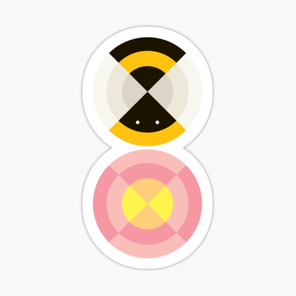 Quadrant Bee Sticker