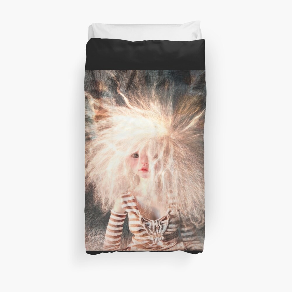 A Crazy Thought Duvet Cover