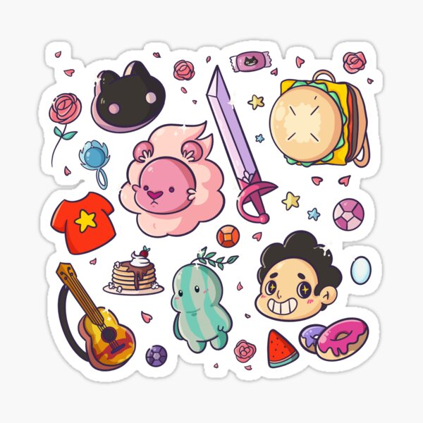 Steven universe kit - steven pattern Sticker