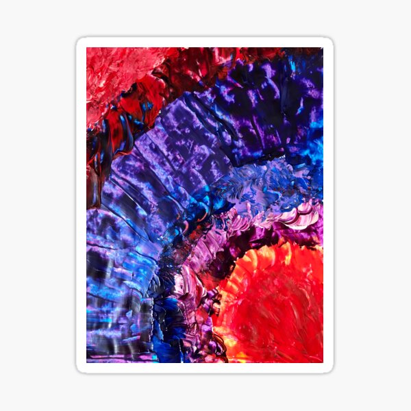 The triumph of each singularity Sticker