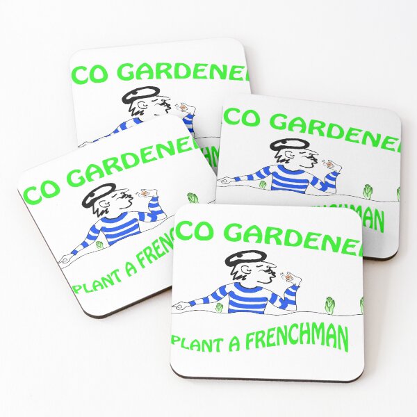 Item preview, Eco Gardener , plant a Frenchman ! designed and sold by gruntpig.