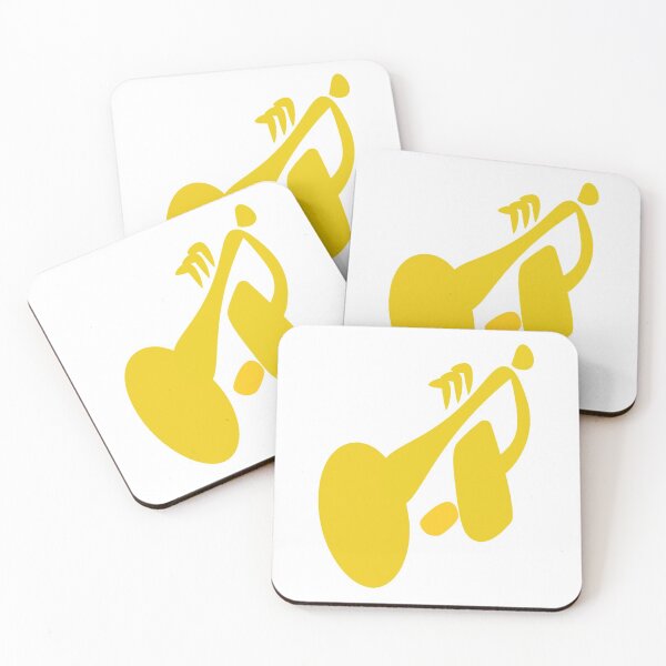 Item preview, Abstract Trumpet Yellow designed and sold by Becca Simone.