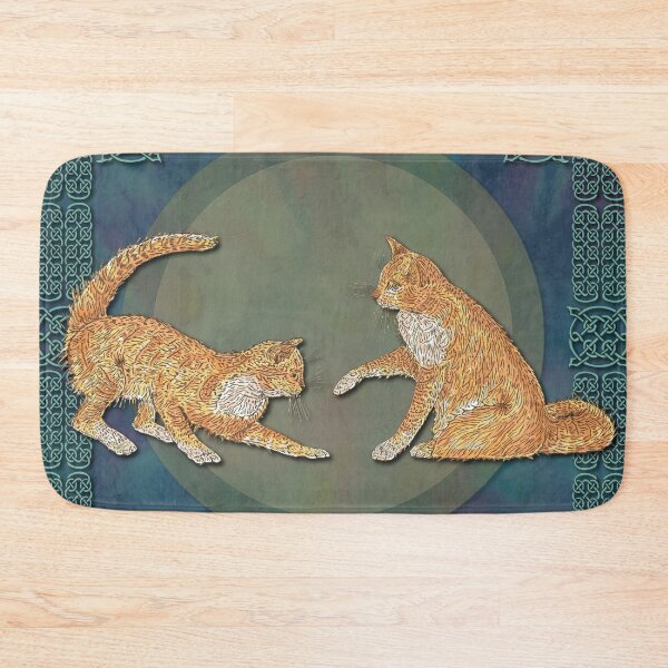 Item preview, Celtic Cats - Ginger Cats designed and sold by lottibrown.