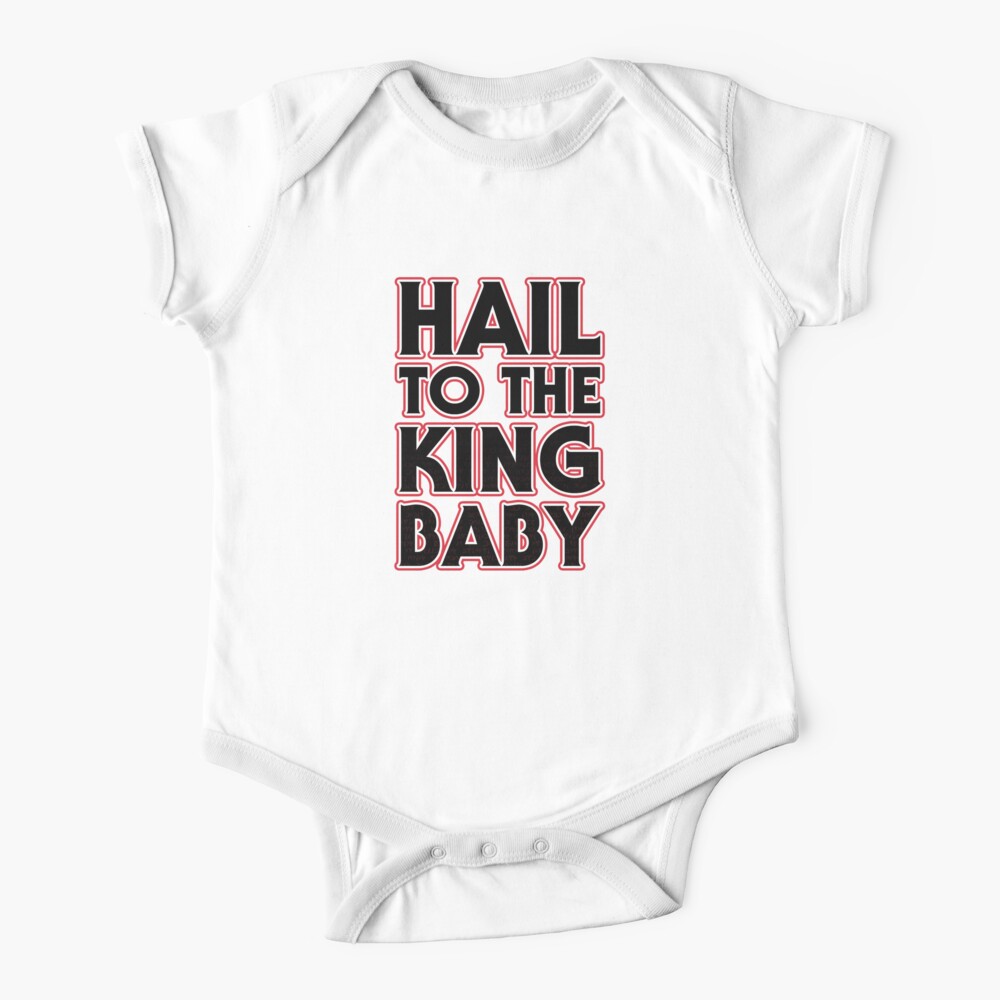 HAIL TO THE KING BABY(RED) Baby One-Piece