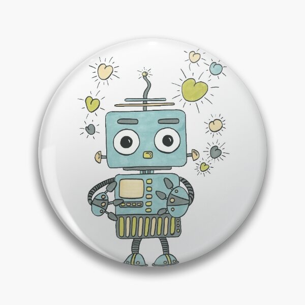 Item preview, Funny robot designed and sold by Azyrielle.