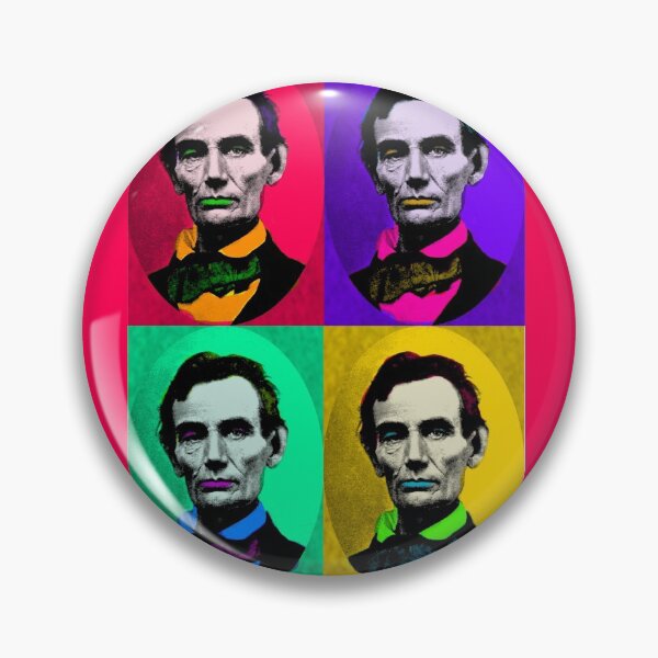 Item preview, Abraham Lincoln 1858, Pop Art Interpretation designed and sold by Holiday-Art.
