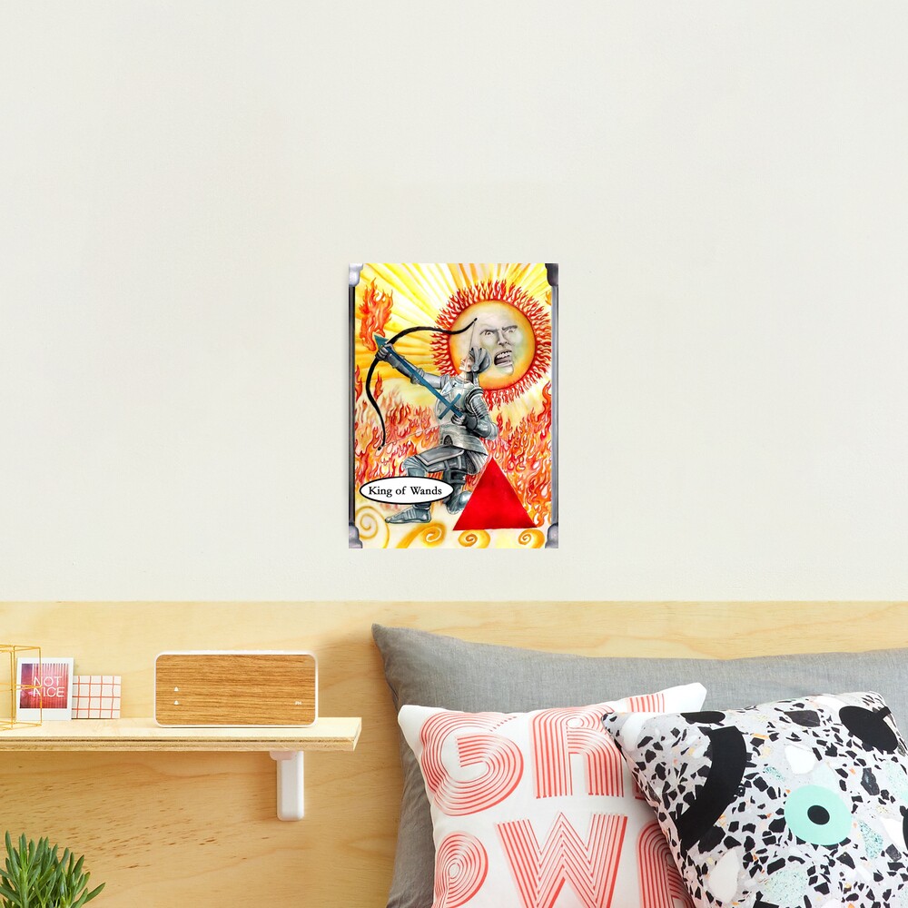 Knight of Wands Photographic Print