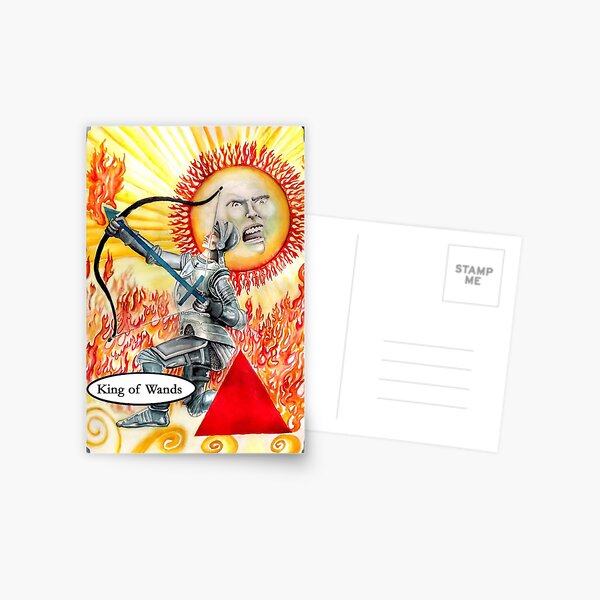 Knight of Wands Postcard
