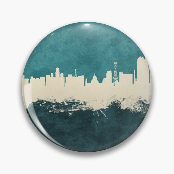 Item preview, Kolkata (Calcutta) India Skyline designed and sold by ArtPrints.