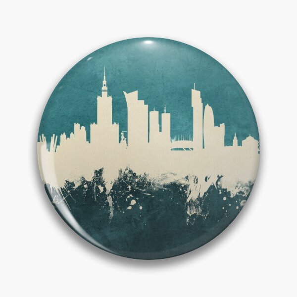 Item preview, Warsaw Poland Skyline designed and sold by ArtPrints.
