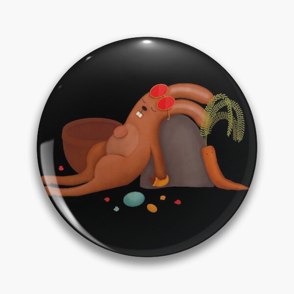 Item preview, Cute Easter bunny eats Easter eggs and falls asleep after work designed and sold by KiwiBrush.