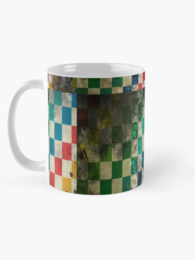 Thumbnail 5 of 6, Coffee Mug, Square pattern designed and sold by Raju2018.