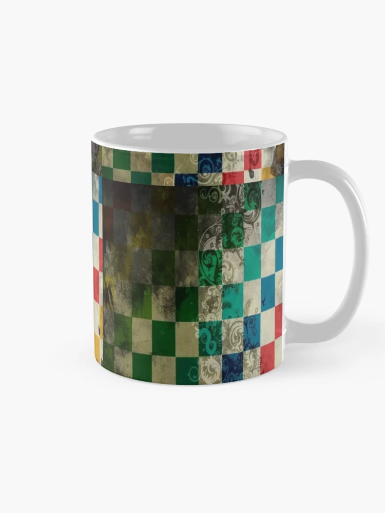 Thumbnail 3 of 6, Coffee Mug, Square pattern designed and sold by Raju2018.