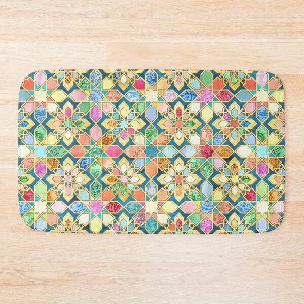 Item preview, Gilded Moroccan Mosaic Tiles designed and sold by micklyn.