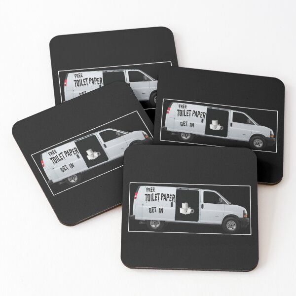 Item preview, Free Toilet Paper Get In The Scary Van designed and sold by tonyhollywood.