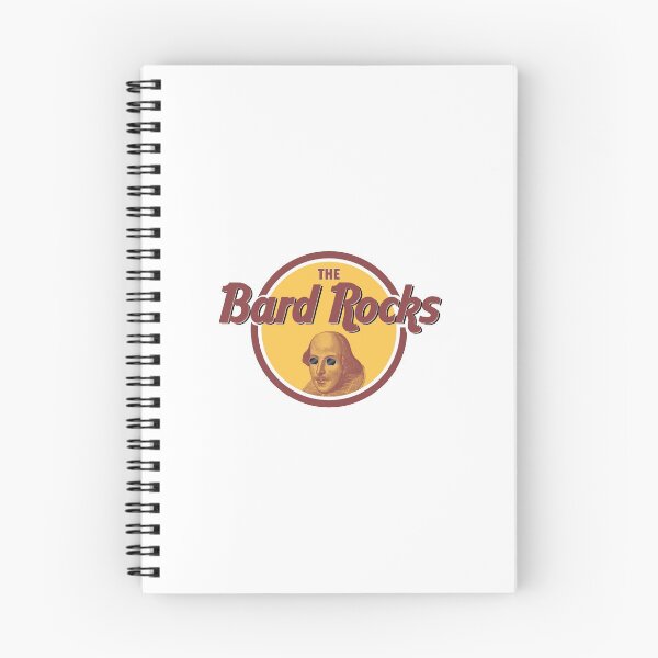 Item preview, The Bard Rocks - white background designed and sold by Bardly-Legal.