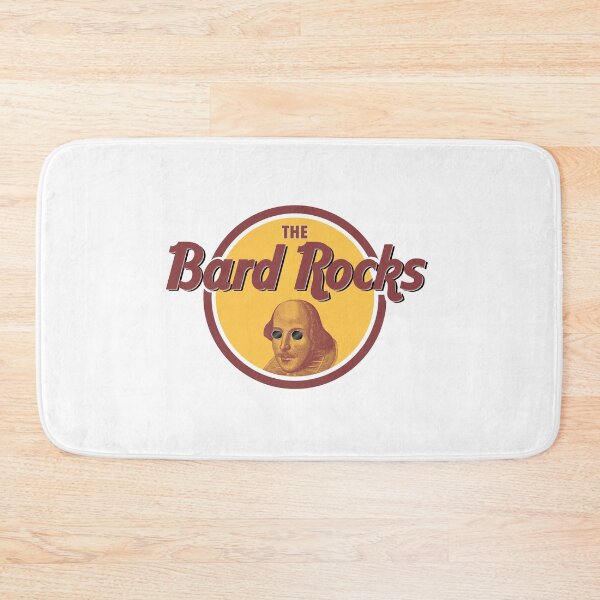 Item preview, The Bard Rocks - white background designed and sold by Bardly-Legal.
