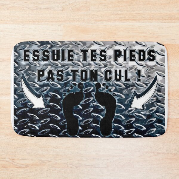 Aperçu de l'œuvre Essuie Tes Pieds 1. créée et vendue par Vinidal.