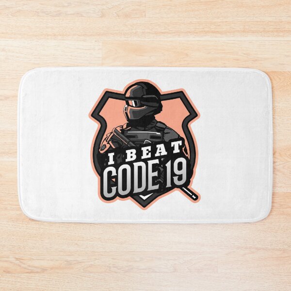Aperçu de l'œuvre J'ai battu le T-shirt Code 19 créée et vendue par GmolahUnlimited.