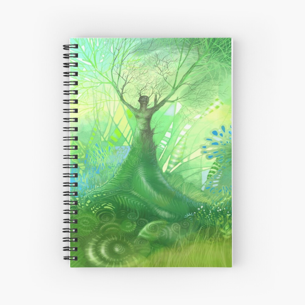 Mother Earth Spiral Notebook