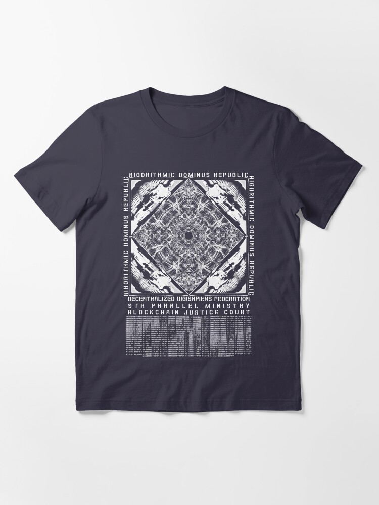Alternate view of Aigorithmic Dominus Republic Products Essential T-Shirt